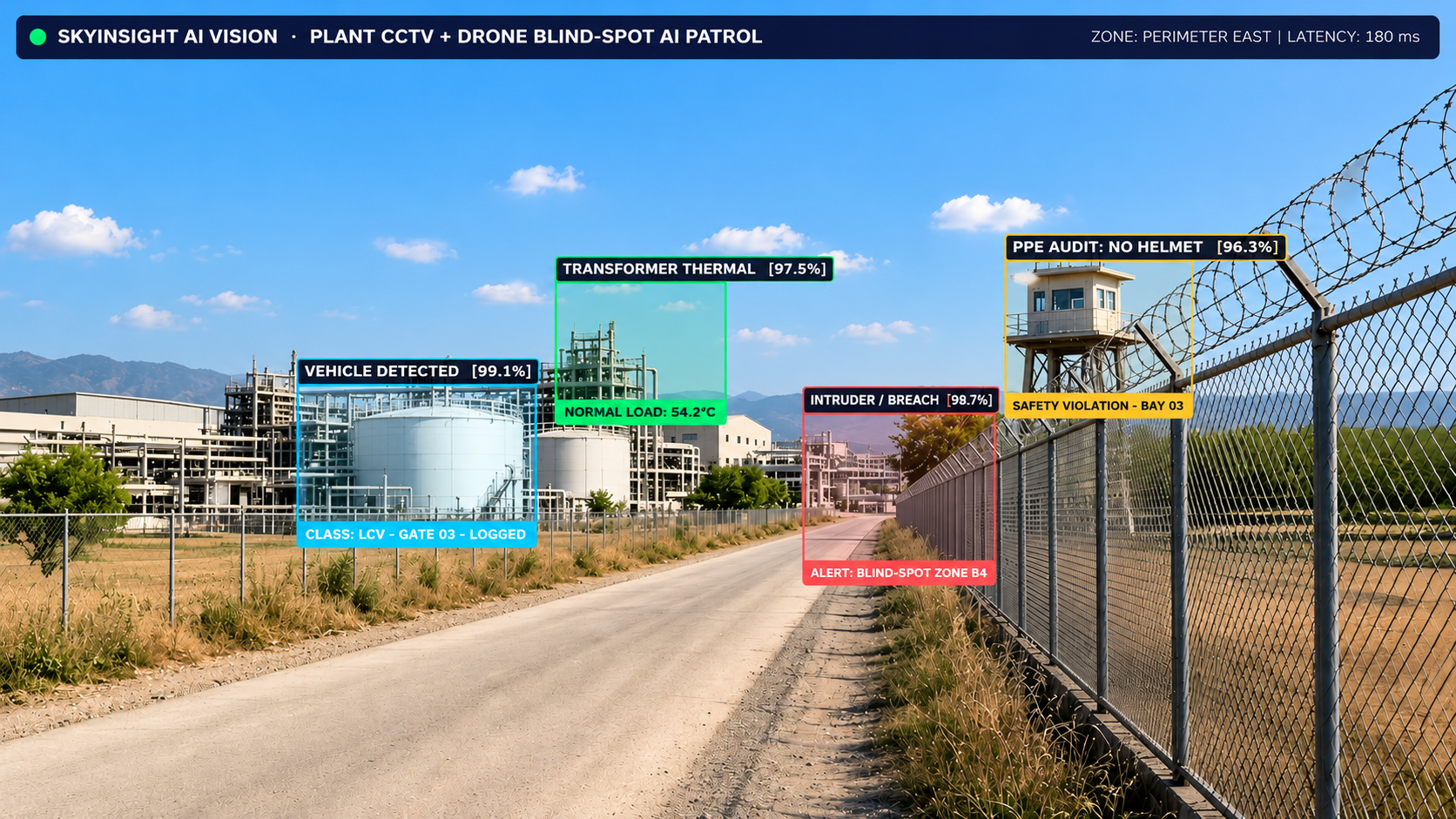 AI surveillance detection overlay